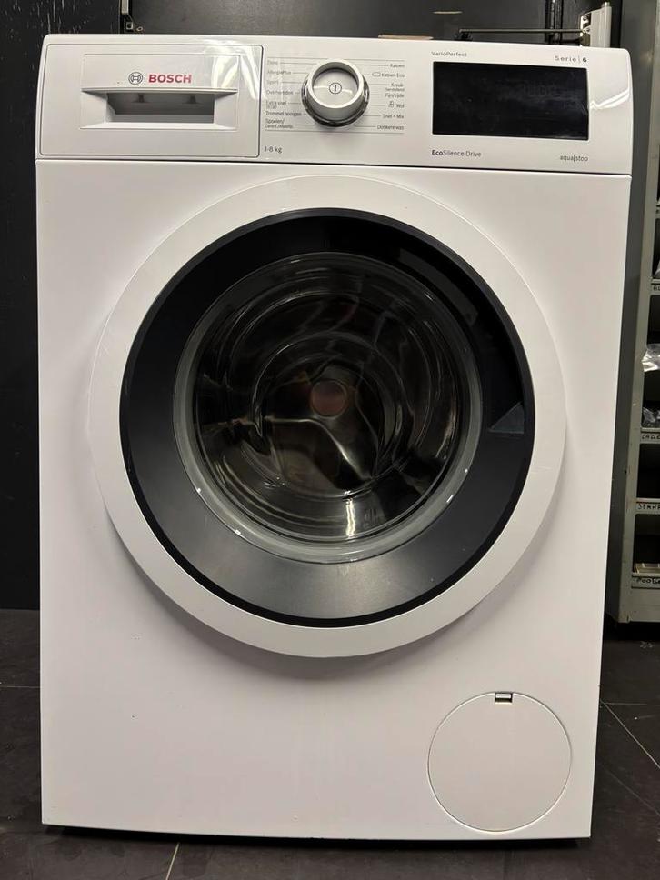 Bosch Serie 6 Wasmachine - 8 kg, Witgoed en Apparatuur, Wasmachines, Gebruikt, Voorlader, 8 tot 10 kg, 85 tot 90 cm, 1200 tot 1600 toeren