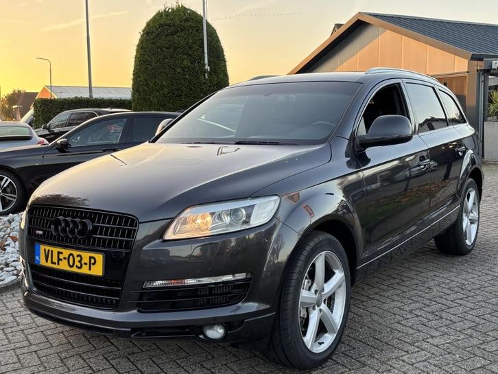 Audi Q7 3.0 TDI Grijs Kenteken Bedrijfsauto MARGE Youngtimer, Auto's, Bestelauto's, Bedrijf, Centrale vergrendeling, Climate control