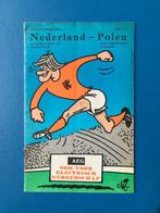 Officieel programma Nederland - Polen 1975, Boeken, Ophalen of Verzenden, Balsport, Van Emmenes, Gelezen
