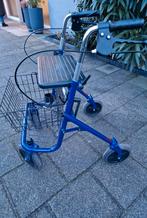 Thuasne Quatro rollator blauw zgan, Ophalen, Opvouwbaar, Zo goed als nieuw