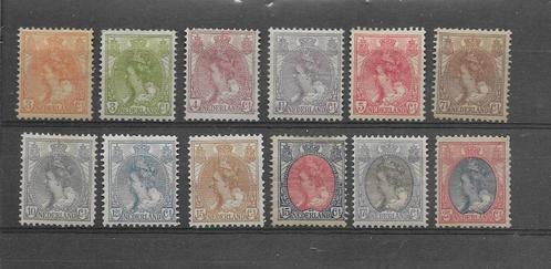 Nederland 1899, NVPH 56 t/m 65, 67 & 71, Ongebruikt., Postzegels en Munten, Postzegels | Nederland, Postfris, T/m 1940, Verzenden