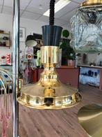 Scandinavische Scheepslamp vintage goudkleurig, Huis en Inrichting, Gebruikt, Geen, Scandinavisch, Ophalen of Verzenden