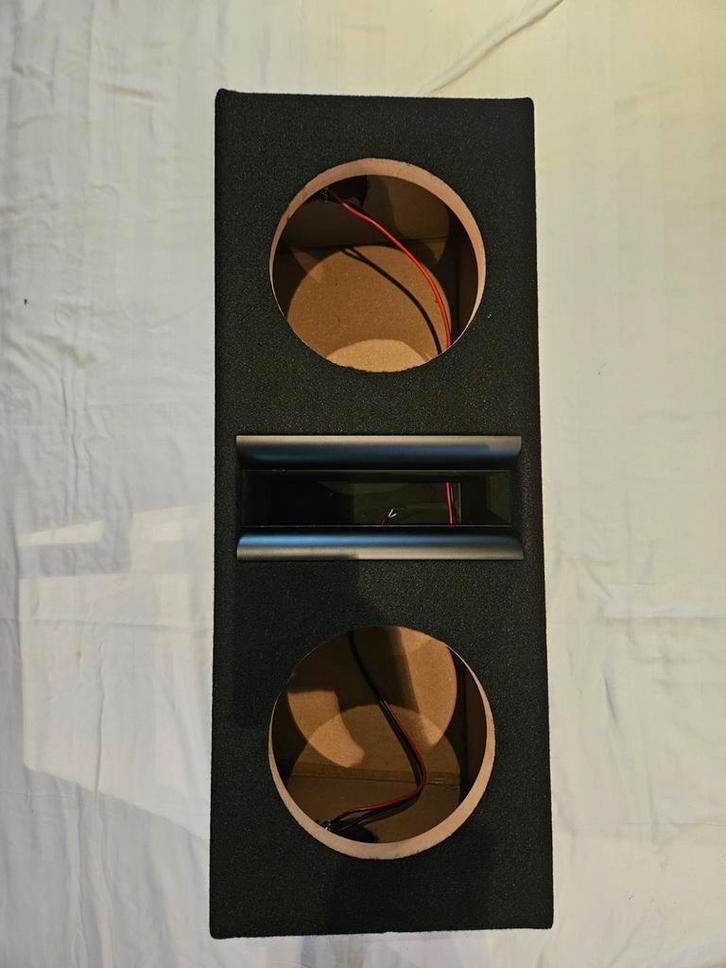 Dubbele lege kisten 8inch - 10inch - 12inch, Sieraden, Tassen en Uiterlijk, Uiterlijk | Cosmetica en Make-up, Nieuw, Ogen, Zwart