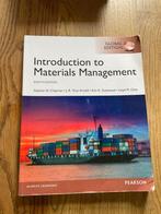 Introductie to Materials Management isbn 9781292162355, Ophalen of Verzenden, Zo goed als nieuw, HBO