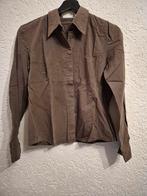 Bruine blouse, maat S, Ophalen, Bruin, Michel valerie, Maat 36 (S)