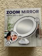Vergrotingsspiegel - make-up spiegel, zoom mirror, Minder dan 50 cm, Rond, Nieuw, Ophalen of Verzenden