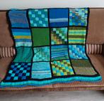 Tunisch gehaakt plaid., Huis en Inrichting, Woonaccessoires | Plaids en Woondekens, Ophalen, Zo goed als nieuw