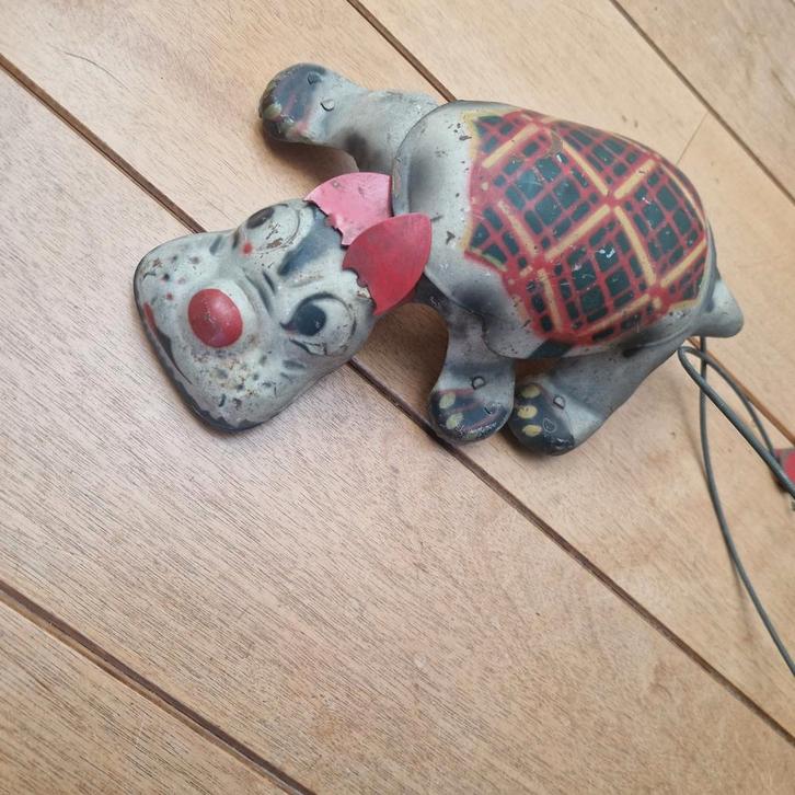 Hond blik "Mobo Scotty", Antiek en Kunst, Antiek | Speelgoed, Ophalen of Verzenden