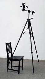 Manfrotto statief met repro-arm en kop, Ophalen, Gebruikt, 175 cm of meer, Driepoot