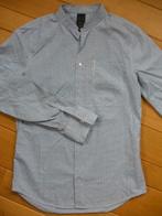 COLD METHOD bloes blauw wit ruit maat S, Halswijdte 38 (S) of kleiner, Ophalen of Verzenden, Zo goed als nieuw, Cold Method