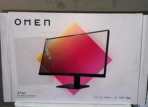 HP Omen 27QS | 240Hz | Geseald, Computers en Software, Monitoren, Nieuw, 201 Hz of meer, DisplayPort, Gaming, IPS, Quad HD (2K)