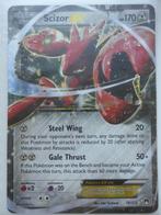 Scizor EX, Jumbokaart, Hobby en Vrije tijd, Verzamelkaartspellen | Pokémon, Ophalen of Verzenden, Zo goed als nieuw, Losse kaart