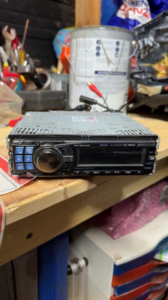 Alpine CDA-9884R, Auto diversen, Autoradio's, Gebruikt, Ophalen of Verzenden