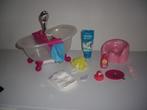 baby born bad met licht en muziek + acc, Kinderen en Baby's, Ophalen, Zo goed als nieuw, Babypop