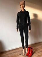 Denim jumpsuit, Maat 38/40 (M), Ophalen of Verzenden, Zo goed als nieuw, Zwart