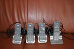 Philips Dect 121 handset 4 stuks., Telecommunicatie, Vaste telefoons | Handsets en Draadloos, Ophalen of Verzenden, Zo goed als nieuw