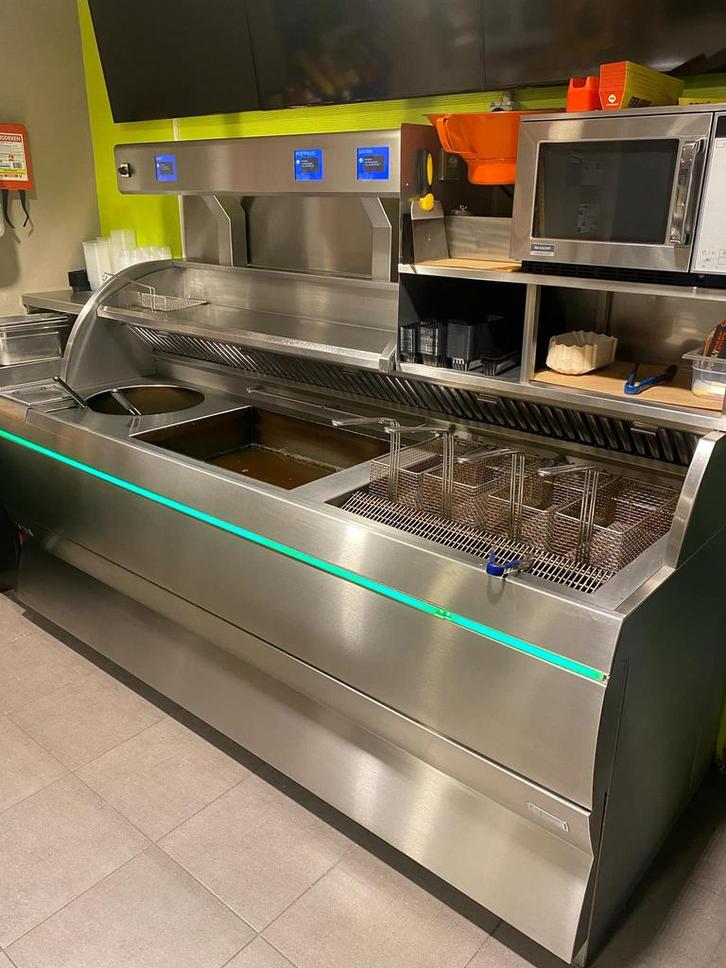 Bakwand Cafetaria friteuse hr touchscreen vetpomp, Zakelijke goederen, Horeca | Keukenapparatuur, Fornuis, Frituur en Grillen