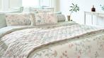 Pip Studio Kili Flower bedsprei wit lits-juemaux SALE, Ophalen of Verzenden, Overige maten, Wit, Dekbedovertrek