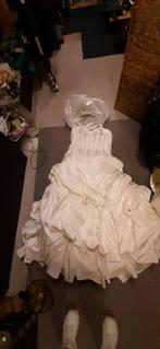Bruidsjurk, Ophalen of Verzenden, Zo goed als nieuw, Beige, Trouwjurk