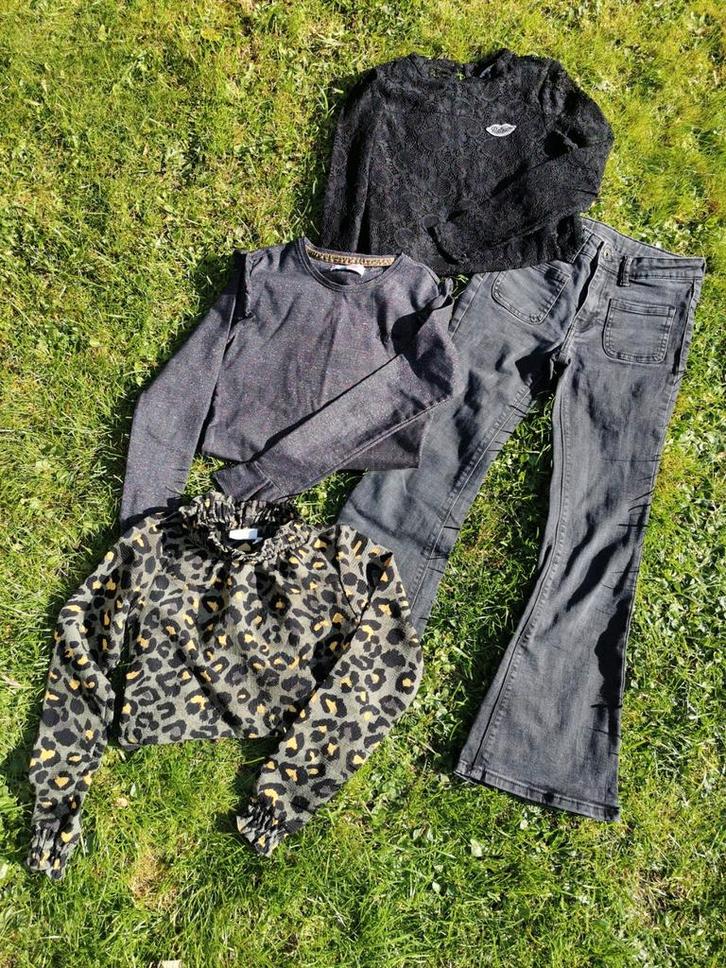 Setje kleding meisje Retour, Vingino Shoeby mt140, Kinderen en Baby's, Kinderkleding | Maat 140, Zo goed als nieuw, Meisje, Ophalen of Verzenden
