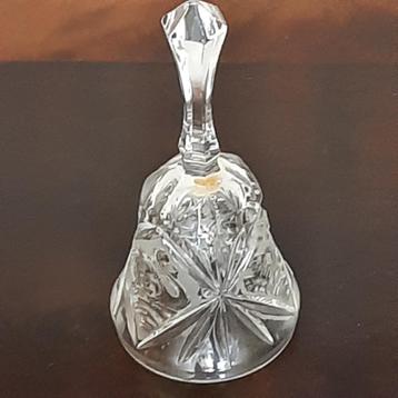 🔔Vintage: Kristallen tafelbel - Prachtig geslepen🏷️€19,95- beschikbaar voor biedingen