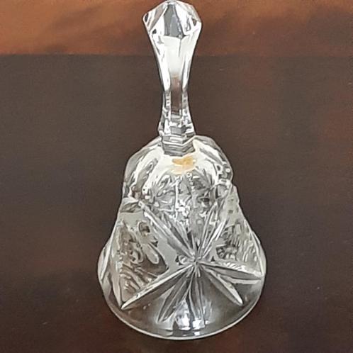 🔔Vintage: Kristallen tafelbel - Prachtig geslepen🏷️€19,95-, Antiek en Kunst, Antiek | Glas en Kristal, Ophalen of Verzenden