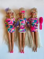 Mattel Barbie Totally Hair 3x vintage, Verzamelen, Ophalen of Verzenden, Zo goed als nieuw, Pop