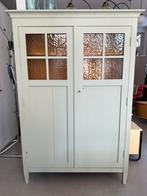 Vintage antieke kledingkast, brocante linnenkast, Huis en Inrichting, Kasten | Kledingkasten, Ophalen, Gebruikt, 100 tot 150 cm