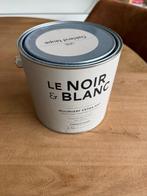 Verf latex Le Noir & Blanc - Oakland taupe - 2,5 ltr, Doe-het-zelf en Verbouw, Verf, Beits en Lak, Ophalen, Overige kleuren, Nieuw