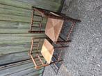 Antieke hoekstoel stoelen, Antiek en Kunst, Ophalen of Verzenden