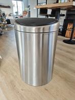 Brabantia Touch Bin prullenbak 40 liter, Huis en Inrichting, Woonaccessoires | Prullenbakken, Gebruikt, 50 tot 75 cm, 40 liter of meer