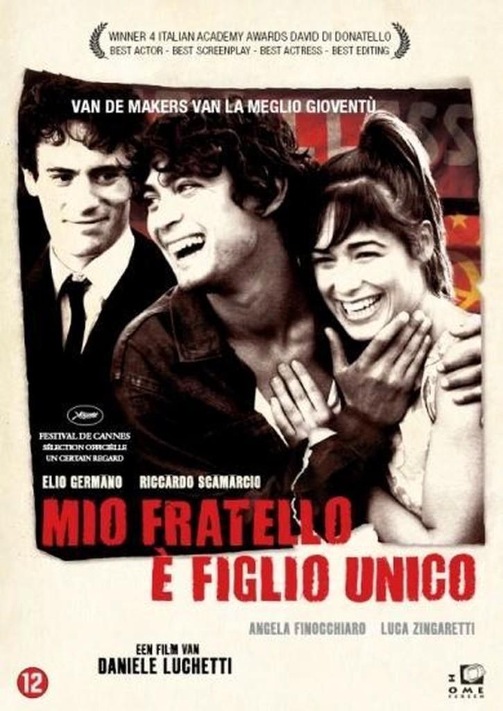 DVD Mio Fratello è Figlio Unico, Cd's en Dvd's, Dvd's | Filmhuis, Zo goed als nieuw, Italië, Vanaf 12 jaar, Ophalen of Verzenden