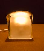 Vintage IKEA. Ice-Cube. Iviken. Lamp., Ophalen of Verzenden, Zo goed als nieuw, Glas, Minder dan 50 cm