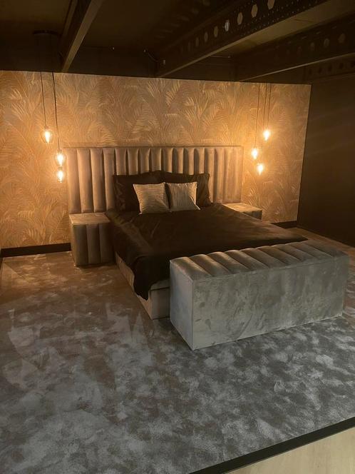 Direct leverbaar Piano boxspring diverse kleuren en maten, Huis en Inrichting, Slaapkamer | Boxsprings, Nieuw, 180 cm, 200 cm
