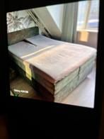 Waterdichte matrashoes, Ophalen of Verzenden, Zo goed als nieuw, Tweepersoons, Wit