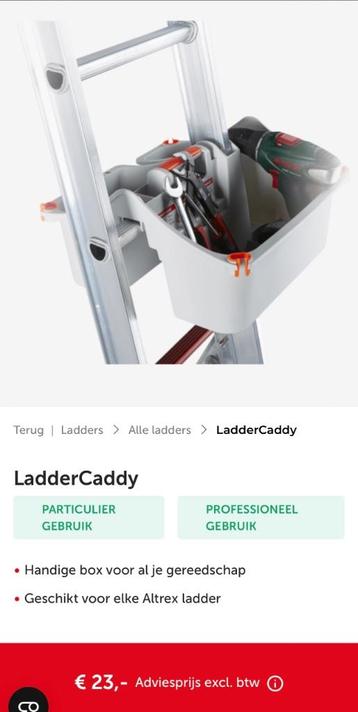 Altrex handige laddercaddy beschikbaar voor biedingen