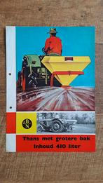 Zeldzame oude folder van ROTAST kunstmeststrooier, Ophalen of Verzenden, Zo goed als nieuw, Folder