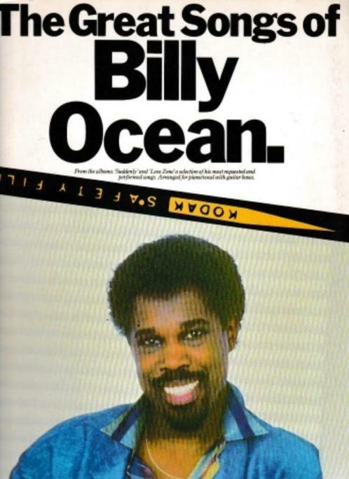 piano, gitaar, vocal-The great songs of Billy Ocean, Muziek en Instrumenten, Bladmuziek, Gitaar, Piano, Zang, Ophalen of Verzenden