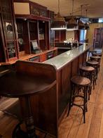 Toog (zitbar) compleet met achterwand, Zakelijke goederen, Horeca | Meubilair en Inrichting, Ophalen, Gebruikt, Barinrichting