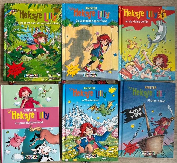 Heksje Lilly Boeken Set - 6 Delen, Boeken, Kinderboeken | Jeugd | onder 10 jaar, Zo goed als nieuw, Sprookjes, Ophalen of Verzenden