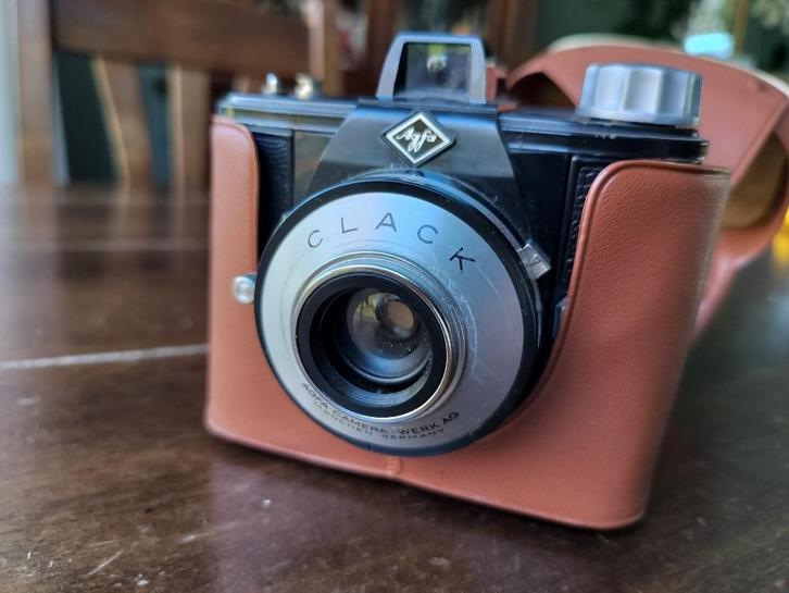 AGFA Clack Vintage Fotocamera, Audio, Tv en Foto, Fotocamera's Analoog, Gebruikt, Compact, Overige Merken, Ophalen of Verzenden