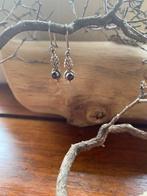 925 zilveren oorbellen met granaat nieuw, Sieraden, Tassen en Uiterlijk, Oorbellen, Hangers, Verzenden, Nieuw, Met edelsteen