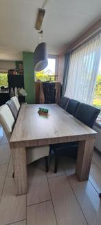 Eettafel van de leenbakker, Huis en Inrichting, Tafels | Eettafels, Zo goed als nieuw, Vijf personen of meer, 150 tot 200 cm, Rechthoekig