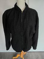 Marccain zwarte tussenjas N5, Kleding | Dames, Ophalen of Verzenden, Zo goed als nieuw, Zwart
