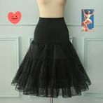 Rockabilly petticoat tutu nieuw, Kleding | Dames, Rokken, Verzenden, Zwart, Nieuw, Tutu