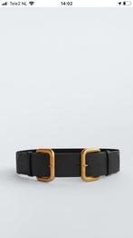 ZARA brede tailleceintuur zwart goudkleurige gesp maat 80, 80 tot 90 cm, 5 cm of meer, Tailleriem, Ophalen of Verzenden