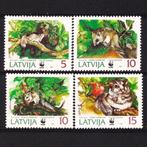 knaagdier zevenslaper serie Letland WWF 1994 postfris, Postzegels en Munten, Postzegels | Thematische zegels, Dier of Natuur, Verzenden