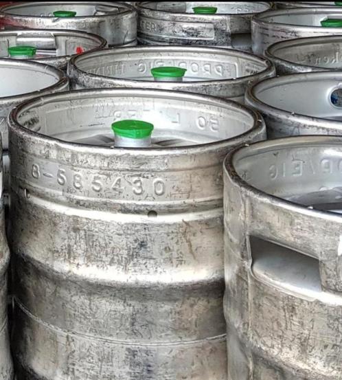 Diverse fusten bier Heineken,Amstel,Peroni,Grolsch, Diversen, Levensmiddelen, Ophalen