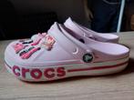 Originele roze CROCS met Jibbitz - Maat Onbekend, Ophalen, Instappers, Zo goed als nieuw, Crocs