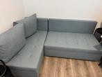 Slaapbank met topper - Hoekbank - met opbergruimte, Ophalen of Verzenden, Zo goed als nieuw, Tweepersoons, 200 cm
